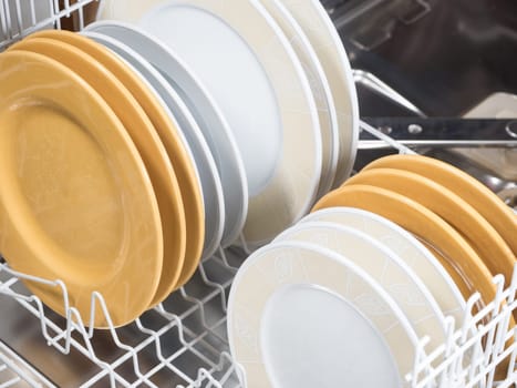 open dishwasher