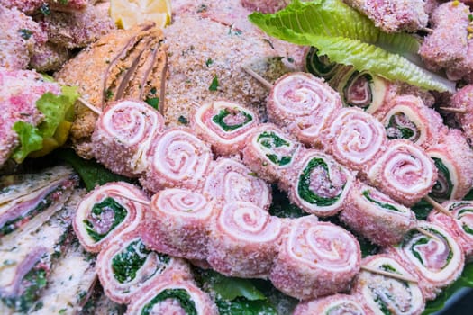 Meats and prepared Italian craft butcher Sicilian