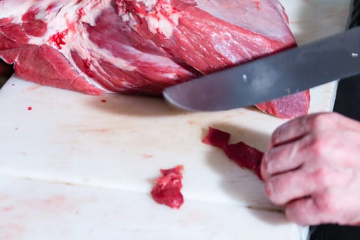 Meats and prepared Italian craft butcher Sicilian