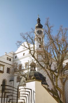 Chateau Pardubice. Museum and Main Dominant of City of Pardubice.