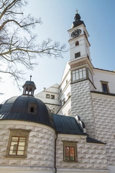 Chateau Pardubice. Museum and Main Dominant of City of Pardubice.