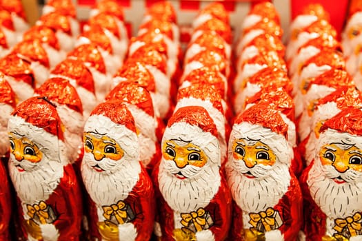 Santa Clauses chocolate