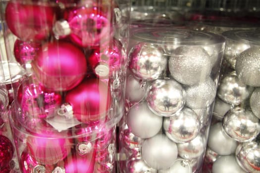 Christmas ball in package