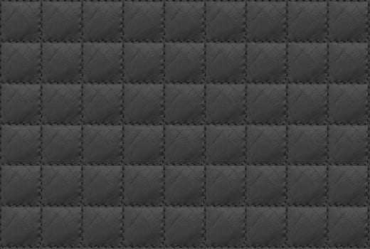 black and white leather background or textuer