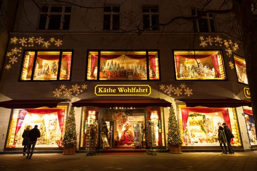 Kaether Wohlfahrt store in Berlin Kurfuerstendamm