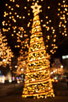 Christmas tree lighting