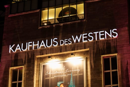 Department Store of the West in Berlin