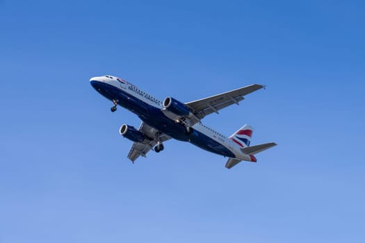 british ariways plane.