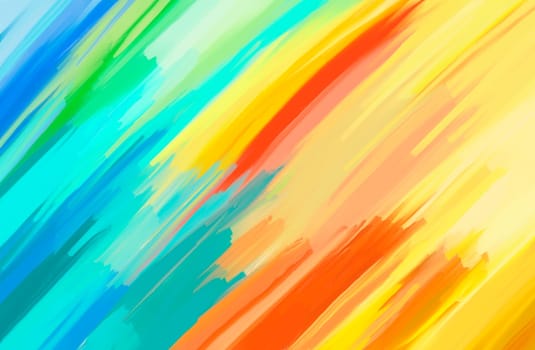 Digital Painting Abstract Textured Colorful Background
