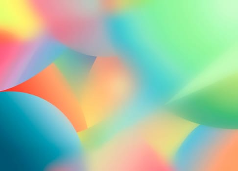 Illustration of Abstract Blurry Background Modern Design