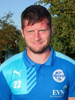 Goalkeeper Pascal Bertram in the squad FSV Wacker 90 Nordhausen - NOFV-Regionalliga Nordost,season 2016/17