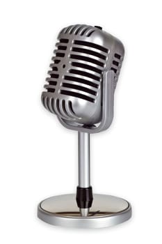 Retro Microphone - This is not a SHURE microphone