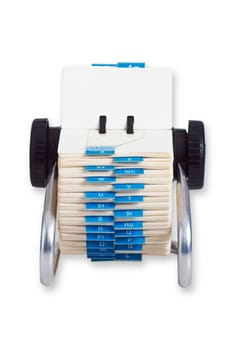 Roll file optional on white background