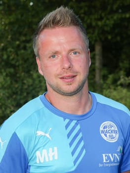 Assistant coach Martin Hauswald in the squad FSV Wacker 90 Nordhausen - NOFV-Regionalliga Nordost,season 2016/17