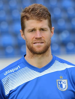 Andre Hainault in the squad 1. FC Magdeburg - 3. Football League - Squad season 2016/17