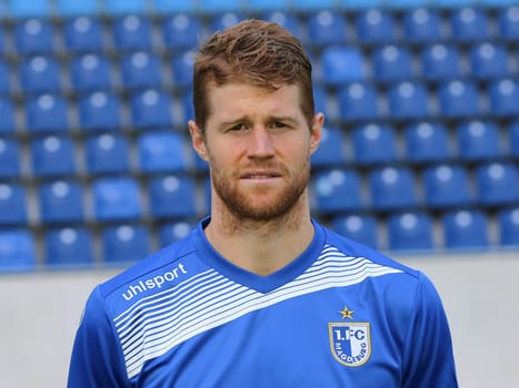 Andre Hainault in the squad 1. FC Magdeburg - 3. Football League - Squad season 2016/17