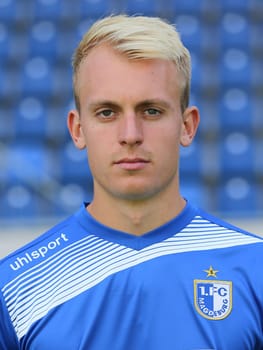 Julius Düker in the squad 1. FC Magdeburg - 3. Football League - Squad season 2016/17