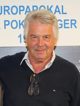 Jürgen Sparwasser (1. FC Magdeburg) at an autograph session in Magdeburg