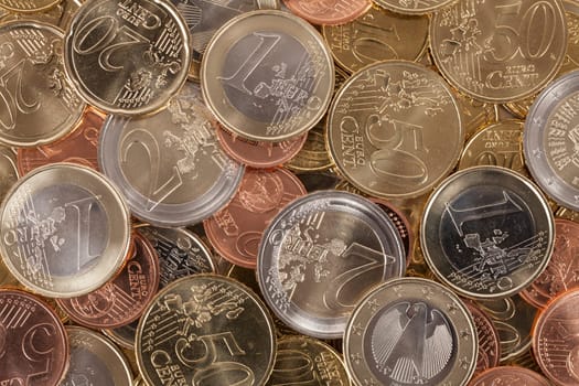 Euro Coins Background