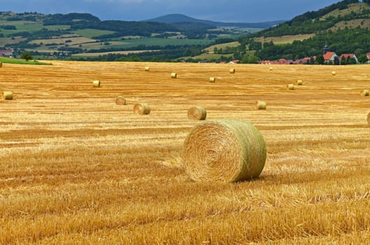 Straw bales