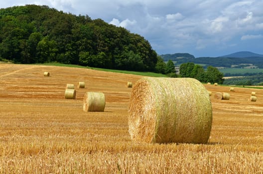 Straw bales