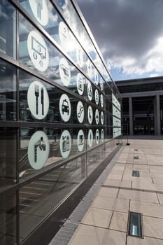 flughafen schoenefeld new building near berlin