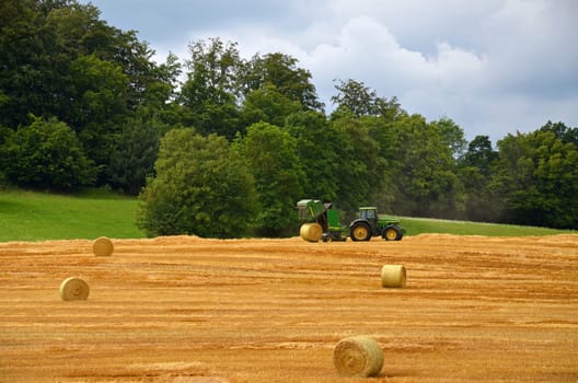 Straw bales