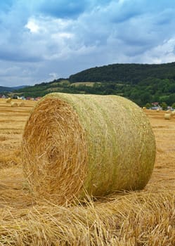 Straw bales