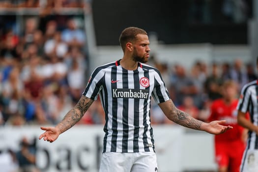 Luc Castaignos (Eintracht Frankfurt) - TSV Steinbach vs. Eintracht Frankfurt on 30.07.2016 (Photo: Fingerhut)