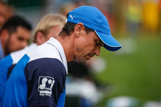 Matthias Mink (Coach Steinbach) - TSV Steinbach vs. Eintracht Frankfurt on 30.07.2016 (Photo: Fingerhut)