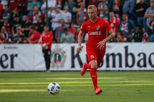 Alexander Mißbach (TSV Steinbach). - TSV Steinbach vs. Eintracht Frankfurt on 30.07.2016 (Photo: Fingerhut)