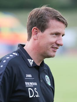 Head coach Daniel Stendel ( Hannover 96 2.Bundesliga-Saison 2016-17 ) at the friendly match FC Erzgebirge Aue - Hannover 96 on 27.July 2016 in the Friedensstadion Halberstadt