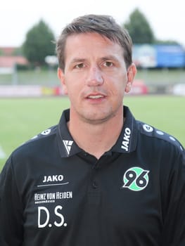 Head coach Daniel Stendel ( Hannover 96 2.Bundesliga-Saison 2016-17 ) at the friendly match FC Erzgebirge Aue - Hannover 96 on 27.July 2016 in the Friedensstadion Halberstadt