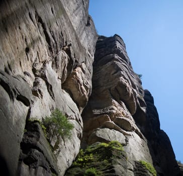 rock town,national park of adrspach-teplice in czech republic