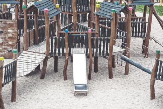 children's leisure playground for recreation and recreation