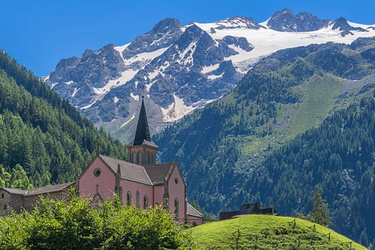 The Gothic chapel of le Trento