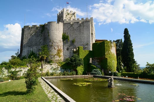 Castle of Duino in Duino-Aurisina (12km from Trieste), Italy.