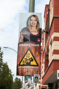 Election Advertising Berlin 2016