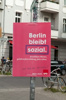 Election Advertising Berlin 2016 SPD