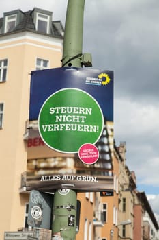 Election advertising Alliance 90 The Greens