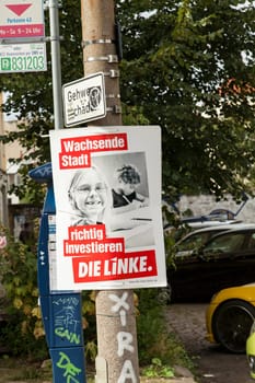 "Growing City"" Die Linke Election Advertising in Berlin 2016"