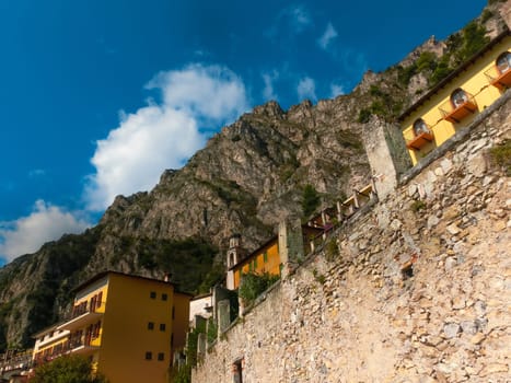 Limone sul Garda, Italy - The famous Village of Limone sul Garda on Lake Garda, Italy