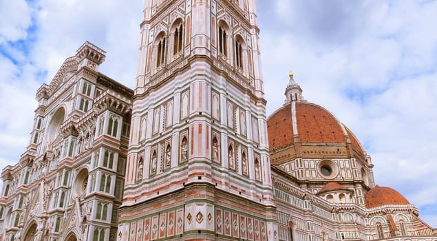 Basilica of Santa Maria del Fiore or Basilica of Saint Mary of the Flower in Florence, Italy