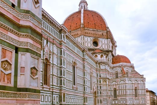 Basilica of Santa Maria del Fiore or Basilica of Saint Mary of the Flower in Florence, Italy