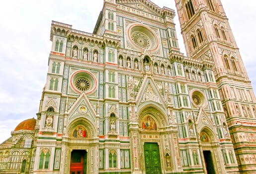 Basilica of Santa Maria del Fiore or Basilica of Saint Mary of the Flower in Florence, Italy