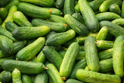 Cucumbers background