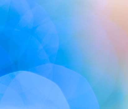 Colorful bokeh abstract background of de-focused Christmas lights