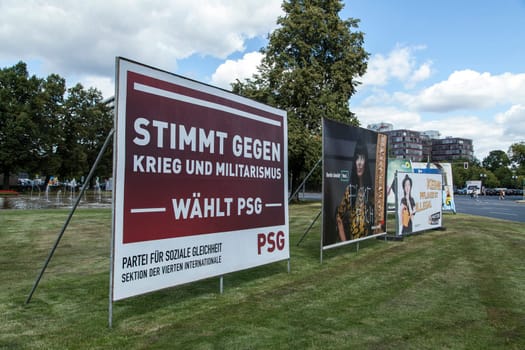 Election advertisement PSG am in Berlin 2016