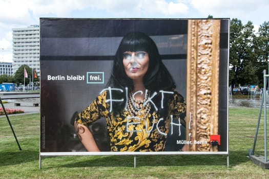 SPD election poster in Berlin 2016