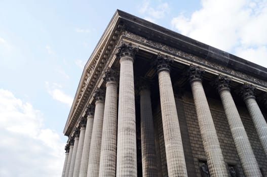 La Madeleine church in Paris, France
